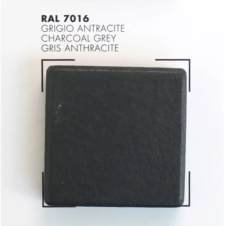 Moderner hydraulischer Heizkörper aus italienischem Marmorpulver – Texture Viadurini