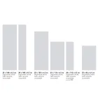 Moderner hydraulischer Heizkörper aus italienischem Marmorpulver – Texture Viadurini