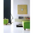 Termoarredo Hydraulik quadratisches Design aus italienischen Platz Scirocco H Viadurini