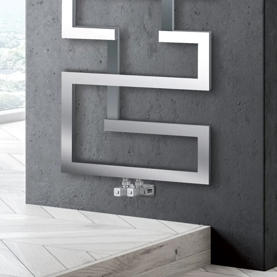 Hydraulischer Heizkörper aus Edelstahl, hergestellt in Italien – Ofen Viadurini