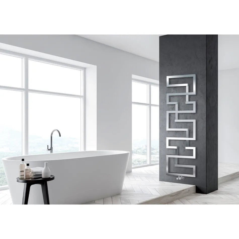 Hydraulischer Heizkörper aus Edelstahl, hergestellt in Italien – Ofen Viadurini