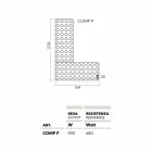 Termoarredo lego Hydraulische modernes Design Brick von Scirocco H Viadurini