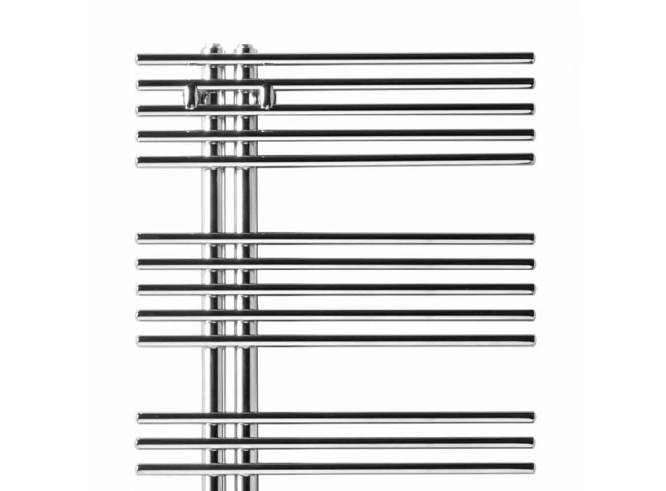 Kühler Chrom Handtuchwärmer in Stahl Hydraulic Design 483 W - Pavone Viadurini