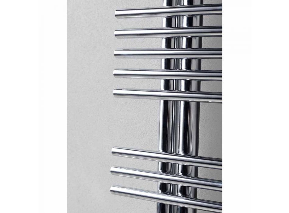 Kühler Chrom Handtuchwärmer in Stahl Hydraulic Design 483 W - Pavone Viadurini