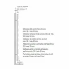 Kühler Chrom Handtuchwärmer in Stahl Hydraulic Design 483 W - Pavone Viadurini