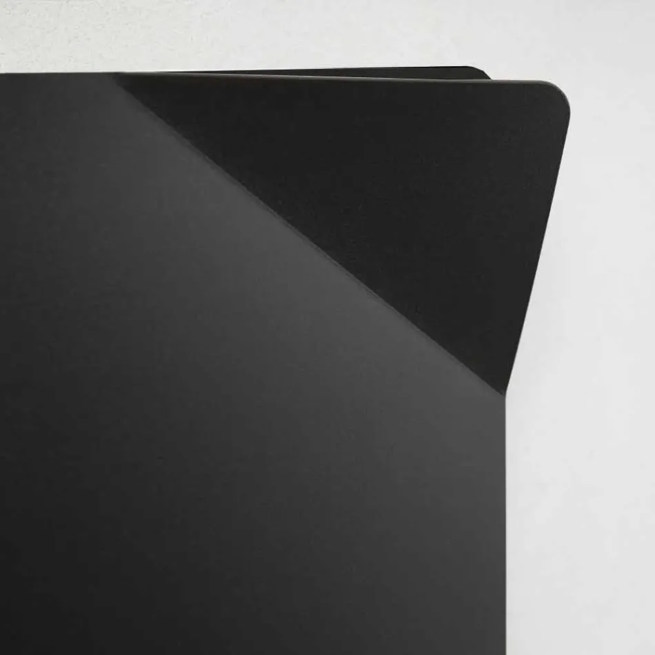 Vertikaler Kühler mit hydraulischem Design aus farbigem Aluminium bis 662 W - Buch Viadurini