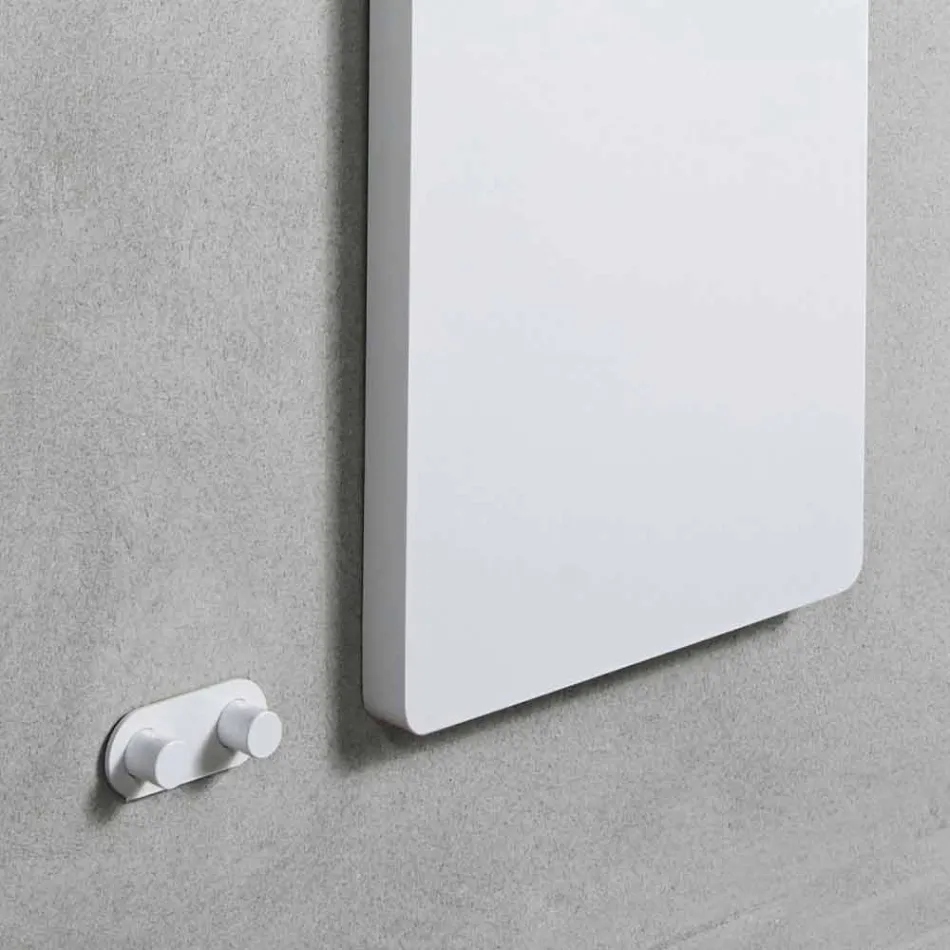 Vertikaler Kühler mit hydraulischem Design aus farbigem Aluminium bis 662 W - Buch Viadurini