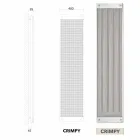 Vertikale hydraulische Termoarredo modernes Design Neues Kleid von Scirocco H Viadurini