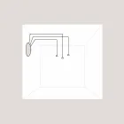 TOSCOT Apuanischen System Rosette Basis 230v in der Toskana gemacht Viadurini