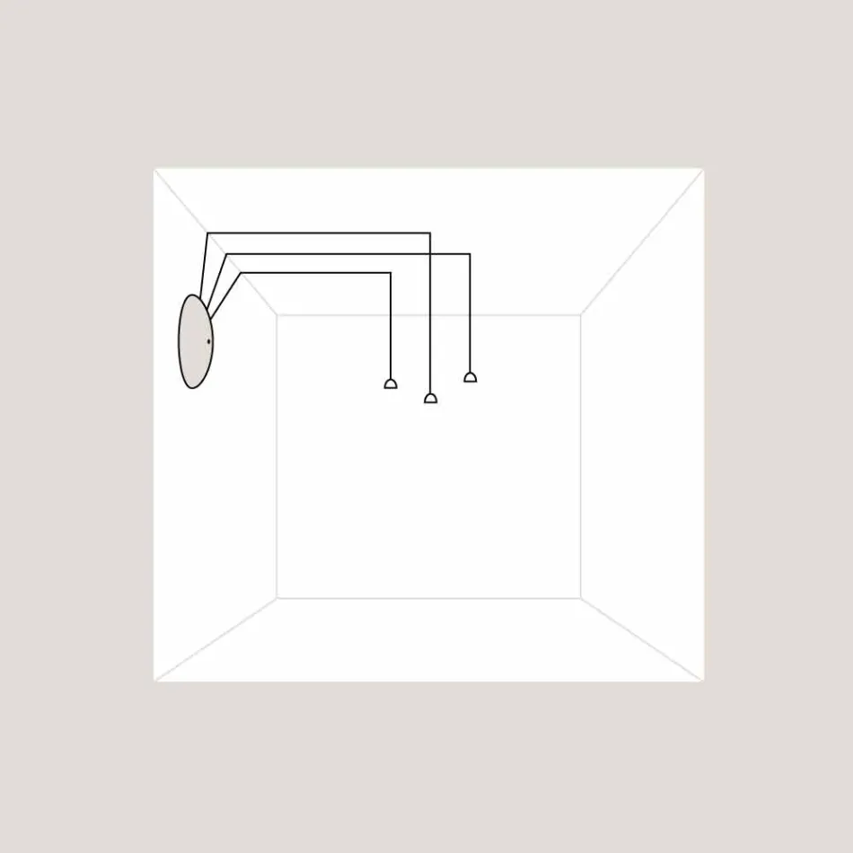 TOSCOT Apuanischen System Rosette Basis 230v in der Toskana gemacht Viadurini