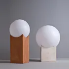 Toscot Atlante Outdoor-Terrakotta-Lichtmast, hergestellt in der Toskana Viadurini