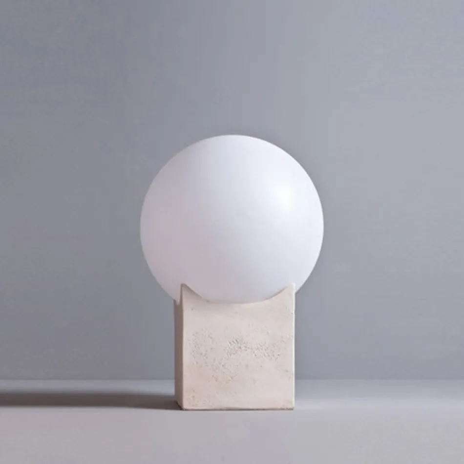 Toscot Atlante Outdoor-Terrakotta-Lichtmast, hergestellt in der Toskana Viadurini