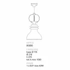 TOSCOT Battersea Keramiklampendesign Suspension Viadurini