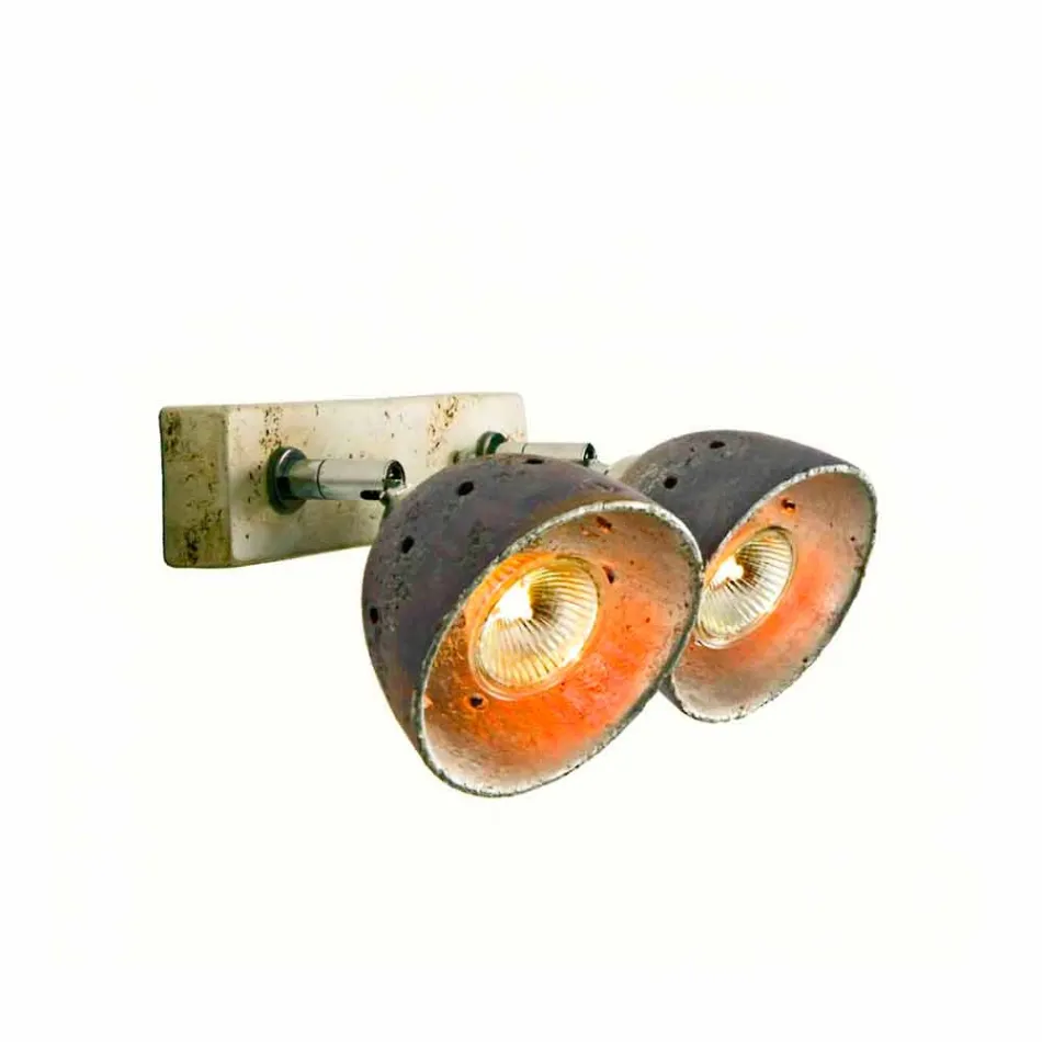 TOSCOT Noceto REGLETTE zwei Richtungslichter in der Toskana gemacht Viadurini