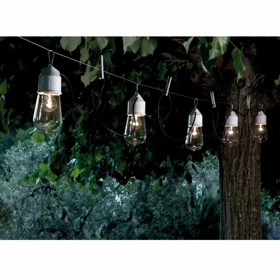 TOSCOT zwanzigsten Jahrhunderts Hängelampe mit Rosette Viadurini