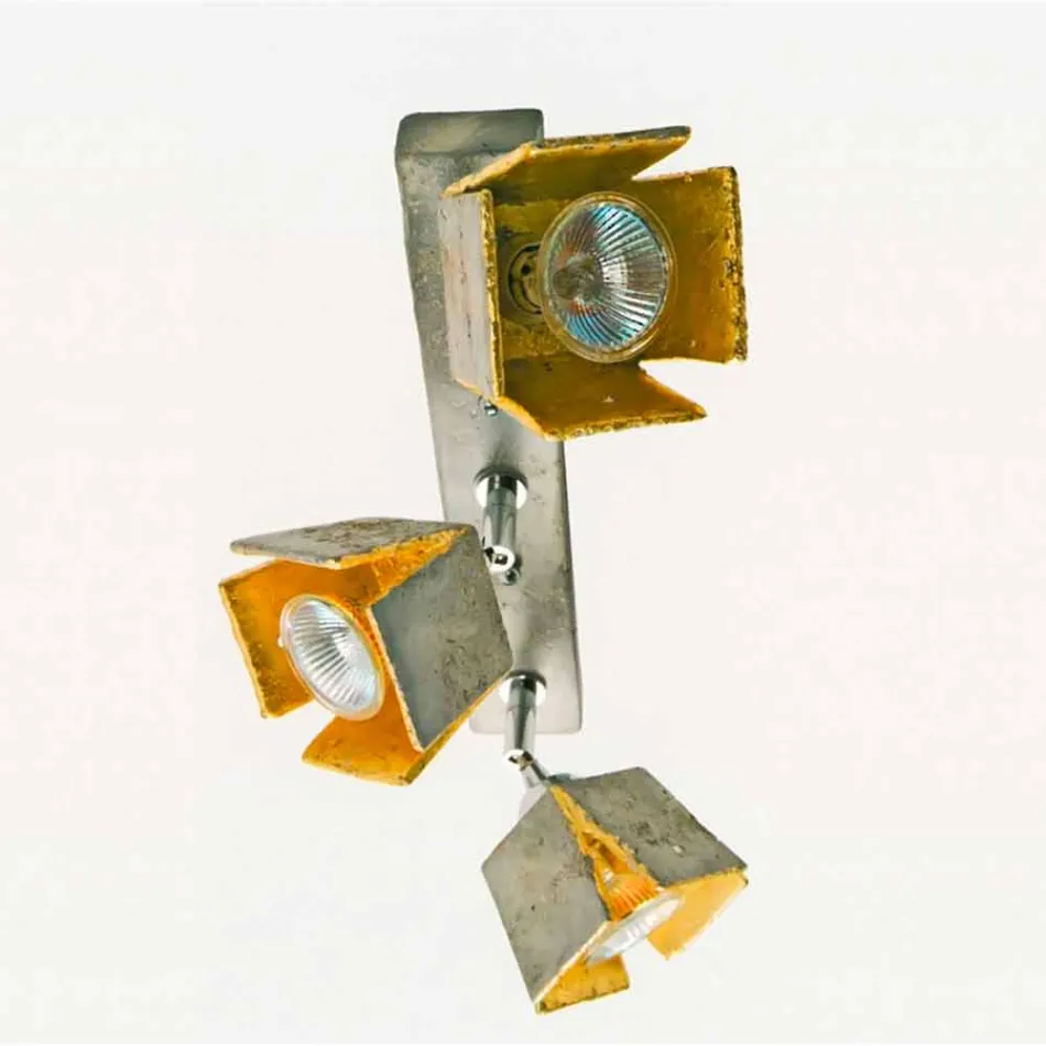 TOSCOT Platte REGLETTE 3 gerichtete Lichter in der Toskana gemacht Viadurini