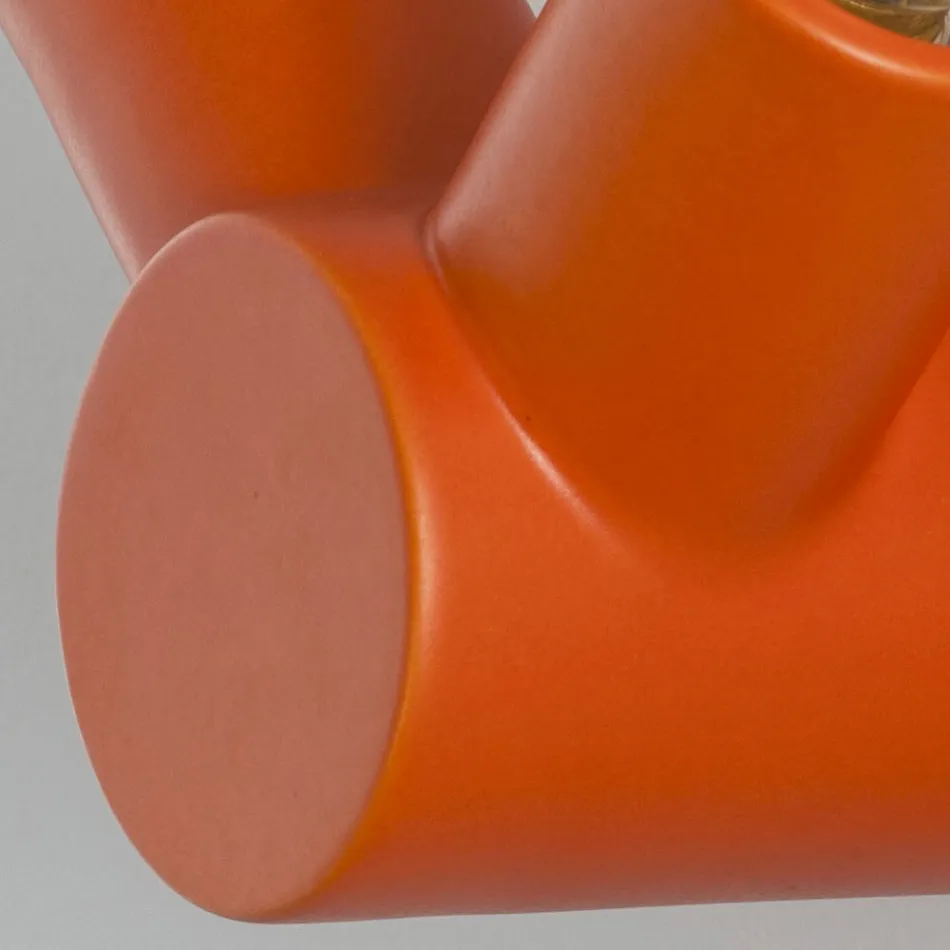 Toscot Traffic Wandleuchte aus Keramik und Metall, hergestellt in der Toskana Viadurini