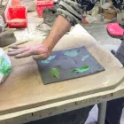 Toscot Vivaldi handgemachte Terrakotta-Wandlampe in Italien Viadurini