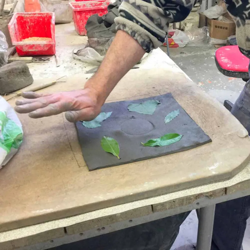 Toscot Vivaldi handgemachte Terrakotta-Wandlampe in Italien Viadurini