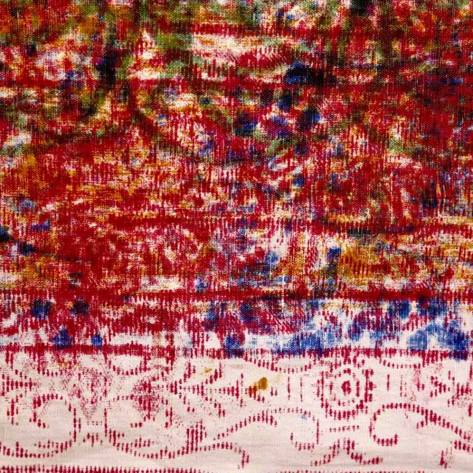 Handgemachte Baumwolltischdecke Handgemachter Druck Einteiler - Marken Viadurini