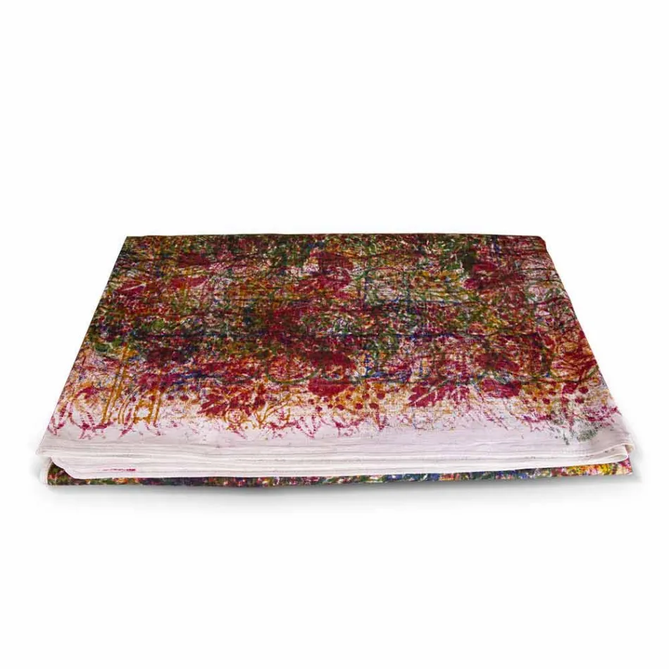 Handgemachte Baumwolltischdecke Handgemachter Druck Einteiler - Marken Viadurini