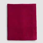 Modulare Tischdecke aus farbigem Leinen mit Knopflöchern und 10 Knöpfen – Mittelmeer Viadurini