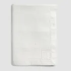 Modulare Tischdecke aus farbigem Leinen mit Knopflöchern und 10 Knöpfen – Mittelmeer Viadurini