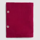 Rechteckige Leinentischdecke mit Knopflöchern und 12 Luxusknöpfen – Mediterran Viadurini