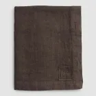 Rechteckige Leinentischdecke mit Knopflöchern und 12 Luxusknöpfen – Mediterran Viadurini