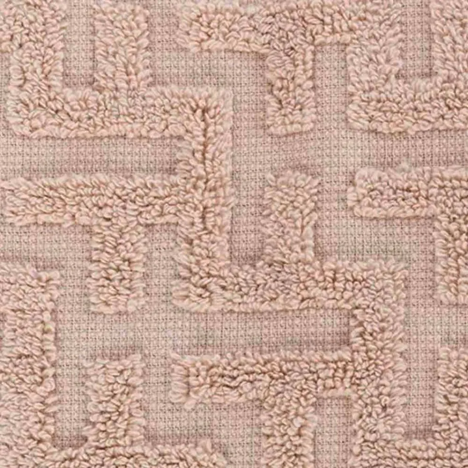 Trio Badetücher in Terry Cotton Handtuch, Gesicht und Gast - Ginestra Viadurini