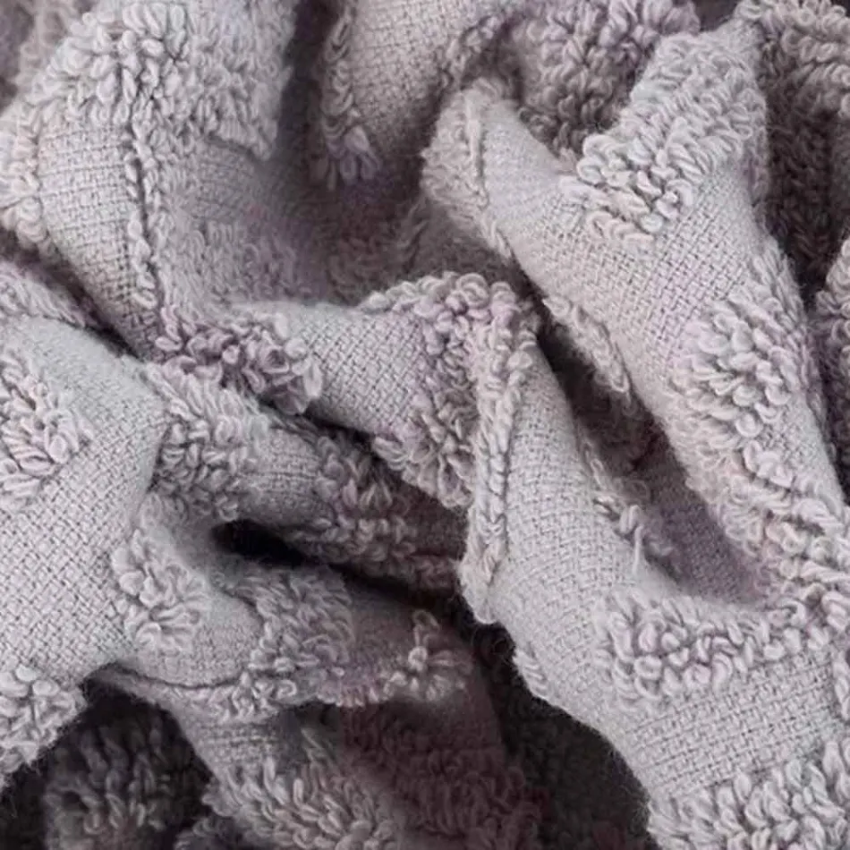 Trio Badetücher in Terry Cotton Handtuch, Gesicht und Gast - Ginestra Viadurini