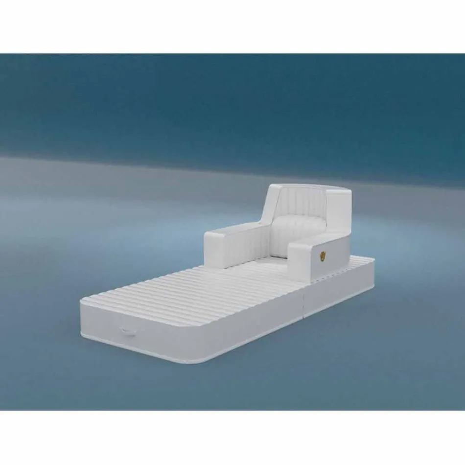 Trona floating Stuhl weiß Design made in Italy Viadurini