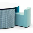 Varaschin Big In & Out Gartentisch + 8 moderne Design Sessel Viadurini