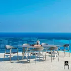 Varaschin Clever Stuhl aus modernem Design Garten, 6 Stück Viadurini