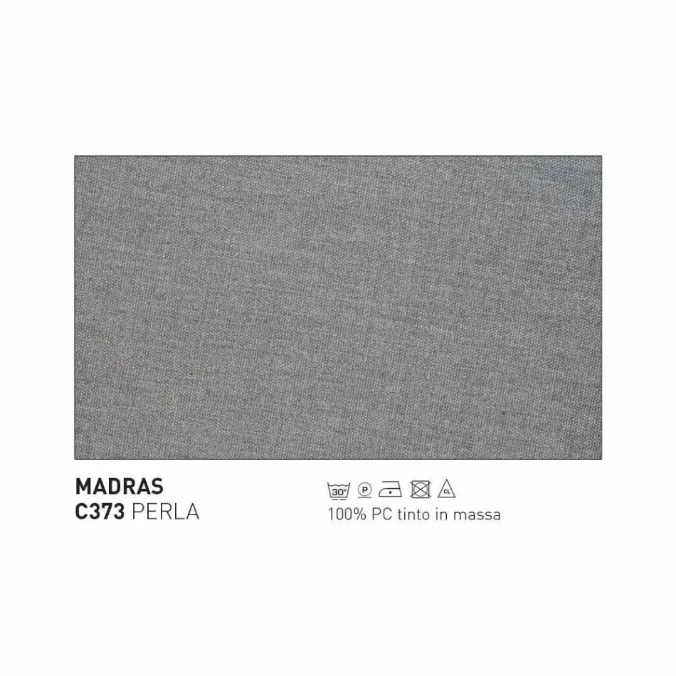 Moderner Outdoor-Sessel Varaschin Emma mit Kopfstütze aus Stoff Viadurini