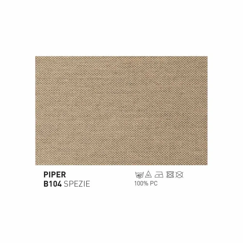 Varaschin Emma Design Gartenstuhl aus Stoff und Aluminium Viadurini