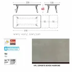 Varaschin Link-Tabelle H 65 cm Gärten erweiterbar auf bis zu 350 cm Viadurini