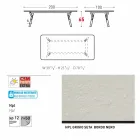 Varaschin Link-Fest Esstisch aus externen oder internen H 65 cm Viadurini