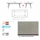 Varaschin Link-Fest Esstisch Garten oder in der Halle H 75 cm Viadurini