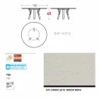 Varaschin Verbindungen Runder Tisch für Innen- / Außen-modernes Design, H 65 cm Viadurini