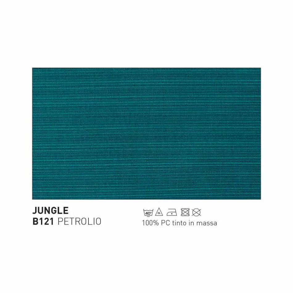 Varaschin Summer Outdoor Hocker aus Stahl und Stoff Viadurini