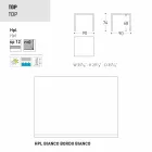 Varaschin Victor Tisch für den Innen-und Garten speisen, modernes Design Viadurini