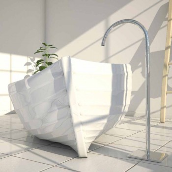 Designer Badewanne wie ein Boot Ozean Made in Italy geformt