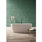 Freistehende Badewanne, Design Solid Surface Glossy / Matte - Veil Viadurini