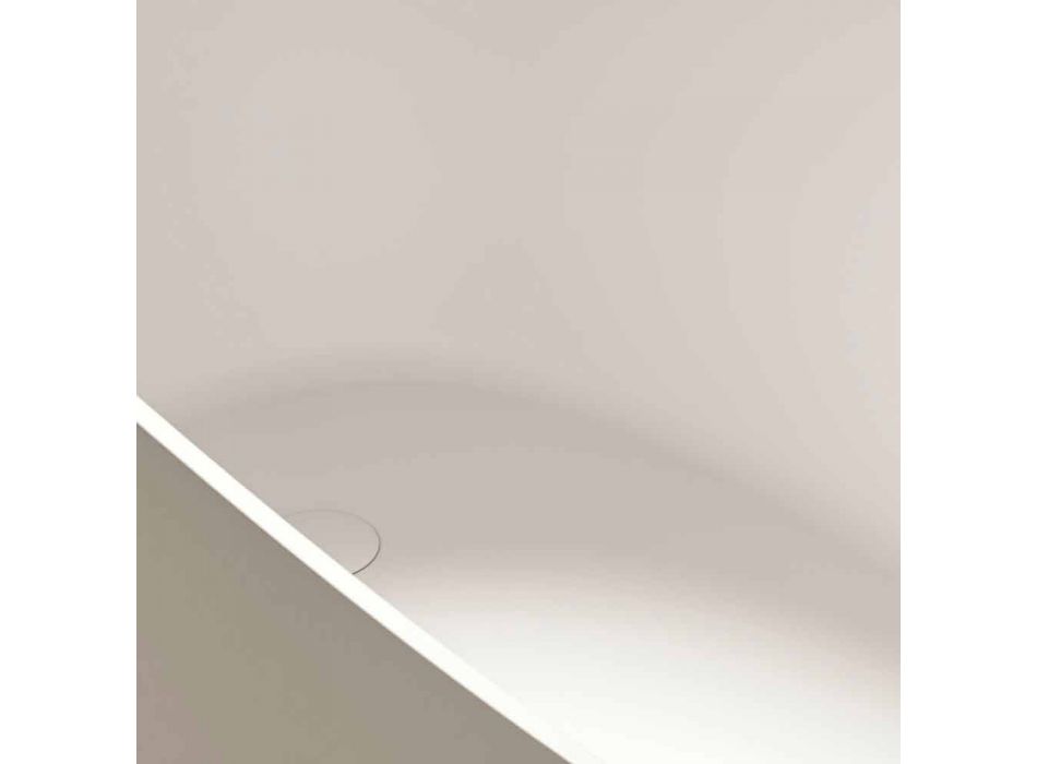 Freistehende Badewanne, Design Solid Surface Glossy / Matte - Veil
