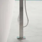 Freistehendes Badezimmer in modernem Design, glänzend weiß oder matt Viadurini