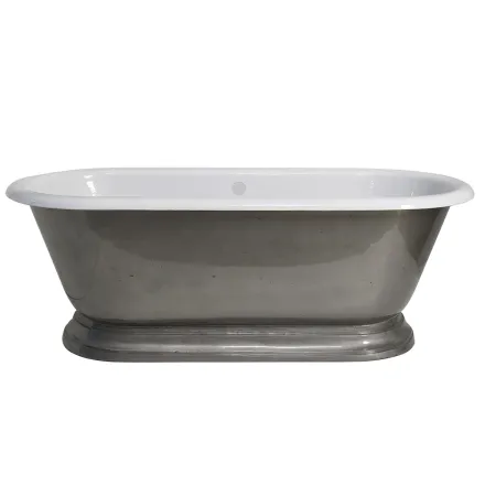 Freistehende Badewanne aus Gusseisen Vintage-Stil, Made in Italy - Orsola Viadurini