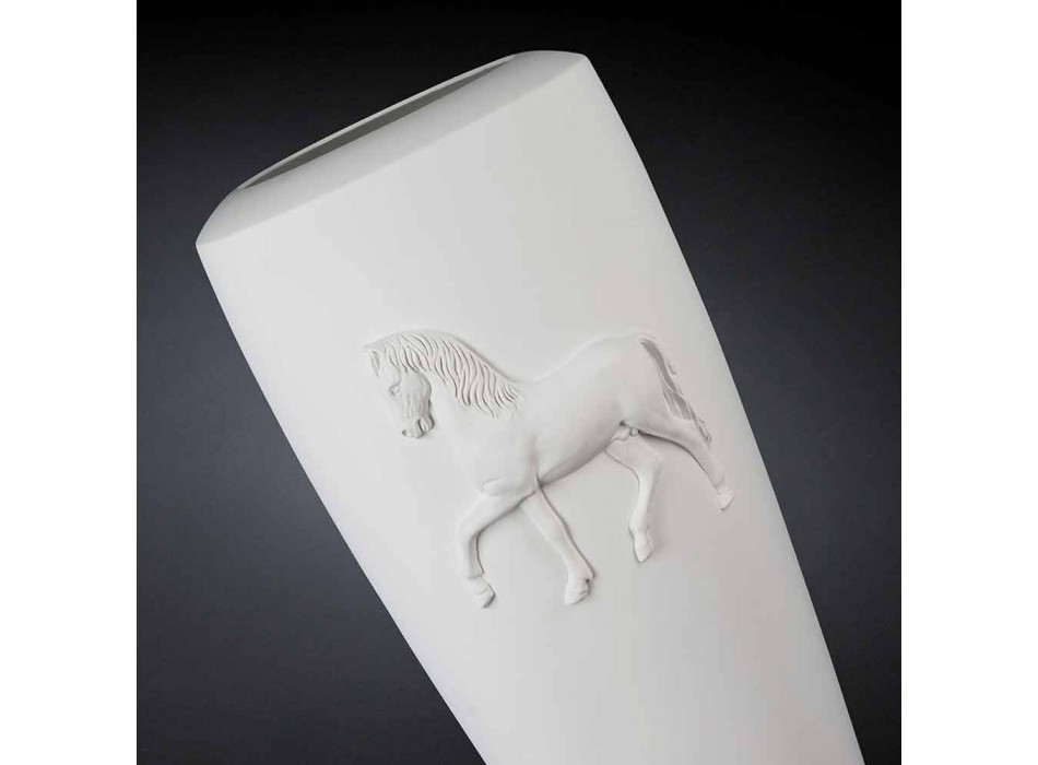 Vase 100% Made in Italy von modernem Design Carlos Viadurini