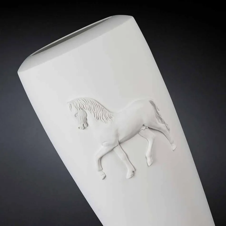 Vase 100% Made in Italy von modernem Design Carlos Viadurini