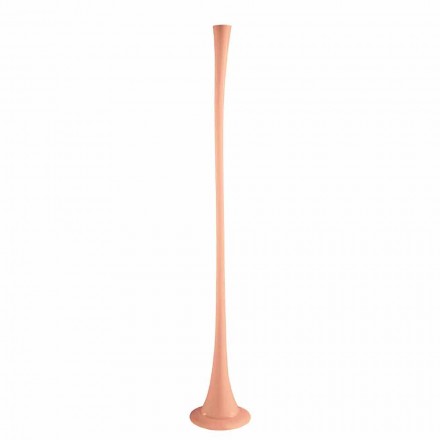 Hohe Indoor-Vase aus farbigem Glas Modernes Design Made in Italy - Elviro Viadurini